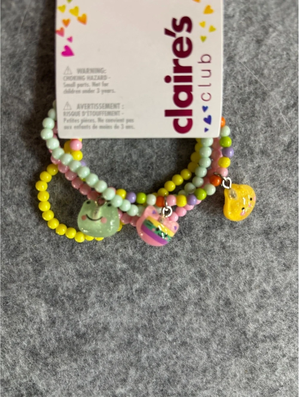Claire’s bracelets